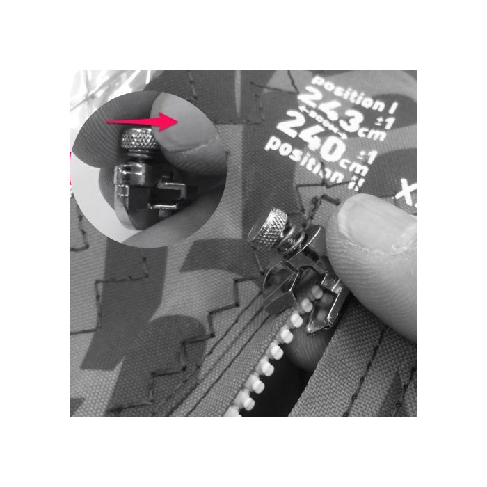 North Cam Zipper Slider